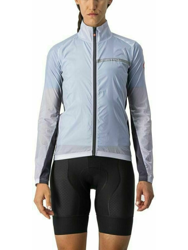 Castelli Squadra Stretch W Яке Silver Gray/Dark Gray S