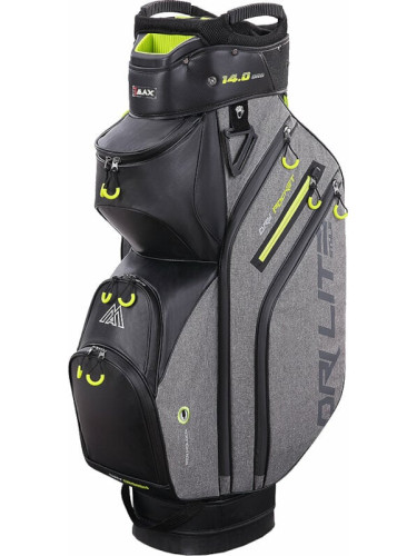 Big Max Dri Lite Style Storm Charcoal/Black/Lime Чантa за голф