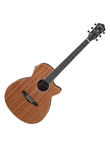 Ibanez AEG7MH-OPN Natural Електро-акустична китара Джъмбо