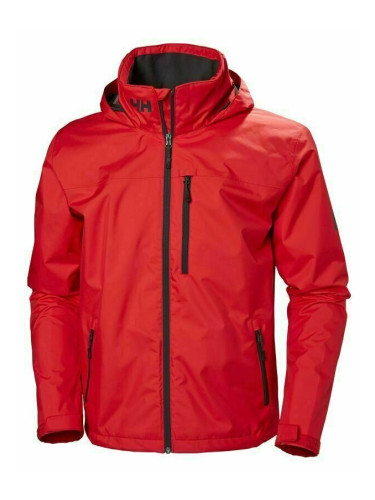 Helly Hansen Яке Men's Crew Hooded Sailing Jacket Red S