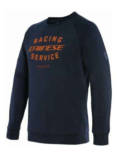 Dainese Paddock Sweatshirt Black Iris/Flame Orange S Суитчер