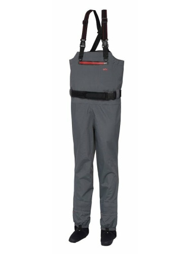 DAM Dryzone Breathable Chest Wader Stockingfoot Grey/Black 2XL Гащеризон за риболов