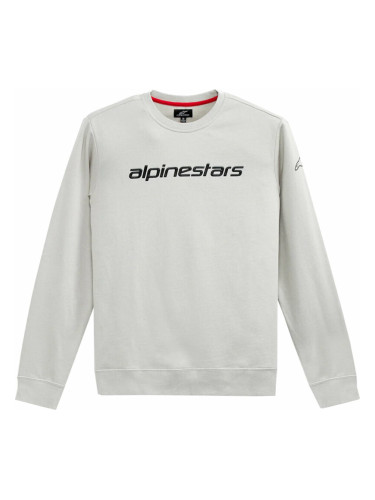 Alpinestars Linear Crew Fleece Silver/Black L Суитчер