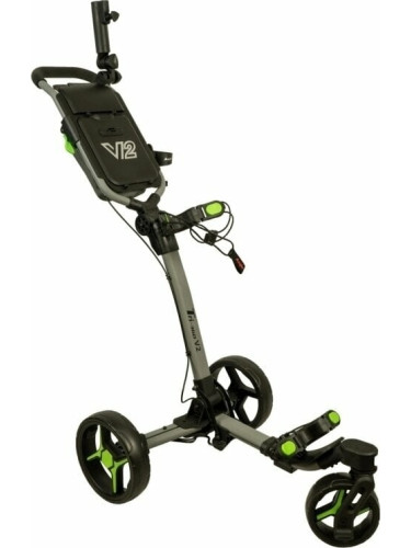 Axglo Tri-360 V2 3-Wheel SET Grey/Green Ръчна количка за голф