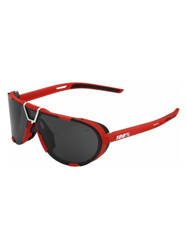 100% Westcraft Soft Tact Red/Black Mirror Колоездене очила