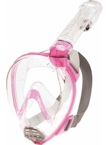 Cressi Baron Full Face Mask Clear/Pink S/M