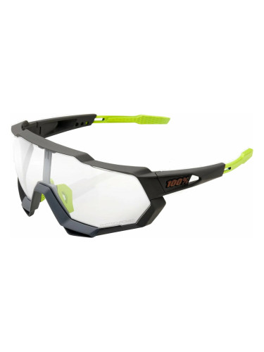 100% Speedtrap Soft Tact Cool Grey/Photochromic Lens Колоездене очила