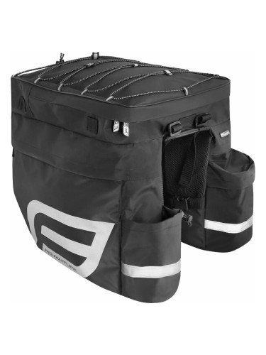 Force Adventure Carrier Двойна чанта за пътуване за велосипед Black 32 L