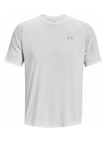 Under Armour Men's UA Tech Reflective Short Sleeve White/Reflective 2XL Фитнес тениска