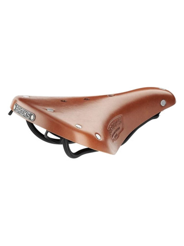 Brooks B17 Short Honey 176 mm Steel Alloy Седалка