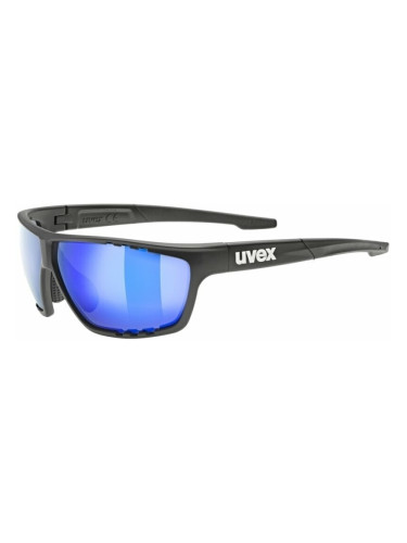 UVEX Sportstyle 706 Black Matt/Mirror Blue Спортни очила