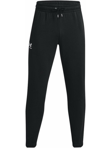 Under Armour Men's UA Essential Fleece Joggers Black/White L Фитнес панталон