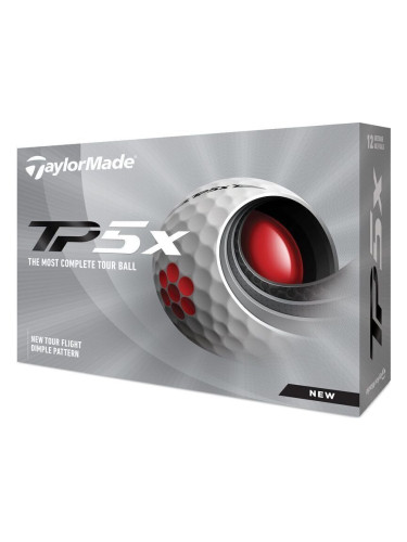 TaylorMade TP5x White Standard Нова топка за голф