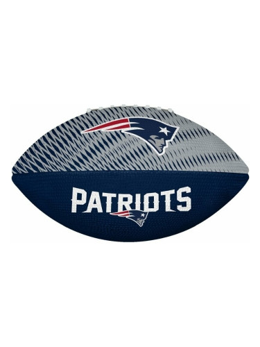 Wilson NFL JR Team Tailgate Football New England Patriots Blue/Silver Американски футбол