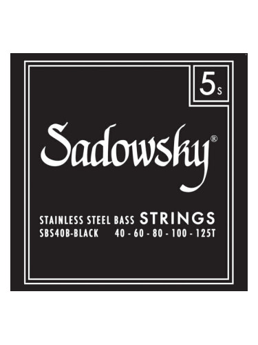 Sadowsky Black Label SBS-40B Струни за 5-струнна бас китара