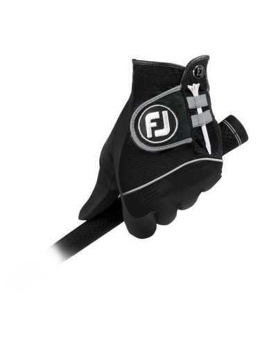 Footjoy RainGrip Mens Golf Gloves 2018 (Pair) Black M
