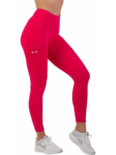 Nebbia Active High-Waist Smart Pocket Leggings Pink L Фитнес панталон
