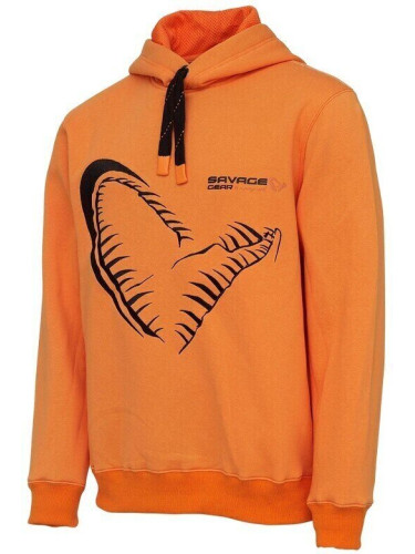 Savage Gear Суитчер Mega Jaw Hoodie Sun Orange 2XL