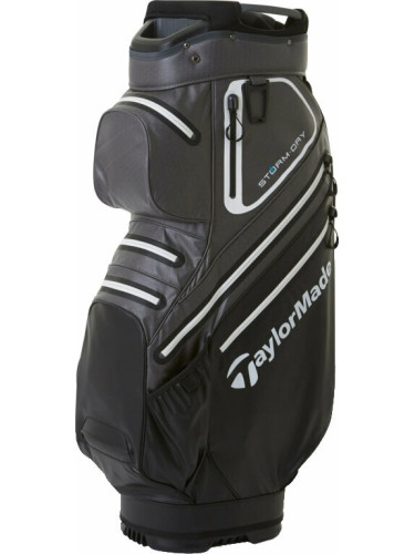 TaylorMade Storm Dry Cart Bag Black/Grey/White Чантa за голф