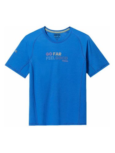 Smartwool Men's Active Ultralite Graphic Short Sleeve Tee Blueberry Hill M Тениска