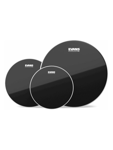 Evans ETP-CHR-F Black Chrome Fusion Комплект кожи за барабани