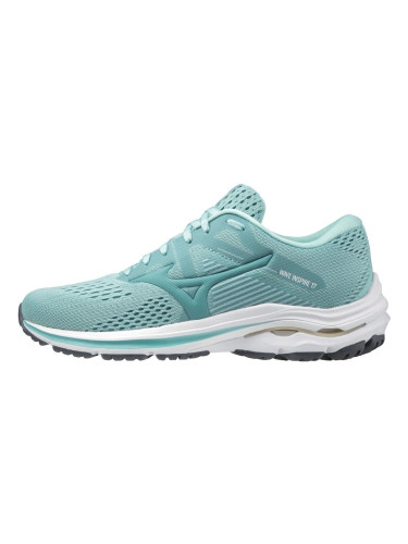 Mizuno Wave Inspire 17 Eggshell Blue/Dusty Turquoise/Pastel Yellow 36,5 Road маратонки