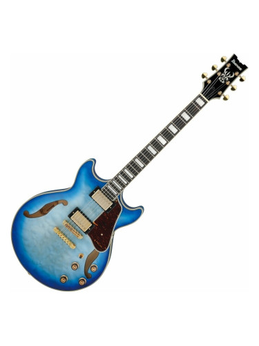 Ibanez AM93QM-JBB Jet Blue Burst