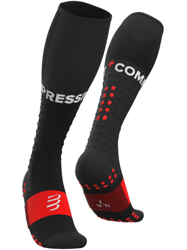 Compressport Full Run Black T2 Чорапи за бягане