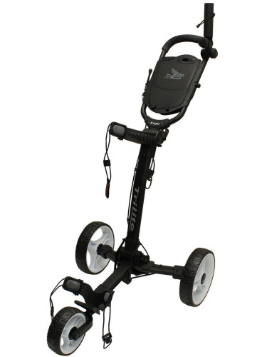 Axglo TriLite Black/White Ръчна количка за голф