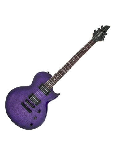 Jackson JS Series Monarkh SC JS22Q AH Transparent Purple Burst Електрическа китара