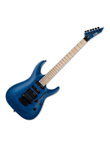 ESP LTD MH-203QM See Thru Blue Електрическа китара