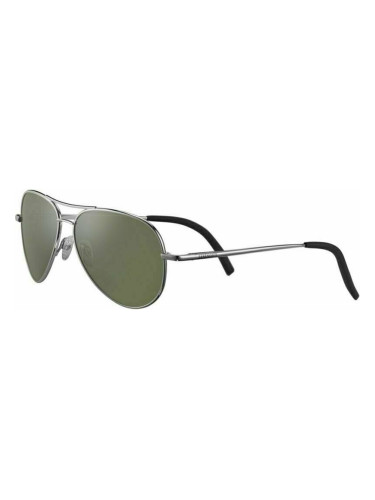 Serengeti Carrara Small Shiny Silver/Mineral Polarized Lifestyle cлънчеви очила