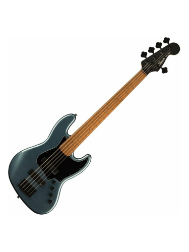 Fender Squier Contemporary Active Jazz Bass RMN HH V Gunmetal Metallic 5-струнна бас китара