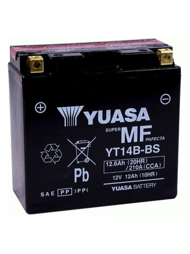 Yuasa Battery YT14B-BS Батерия за мотоциклет