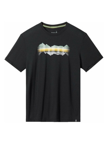 Smartwool Mountain Horizon Graphic Short Sleeve Tee Black M Тениска