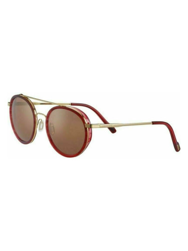 Serengeti Geary Red Streaky/Bold Gold/Mineral Polarized Drivers Gold M Lifestyle cлънчеви очила
