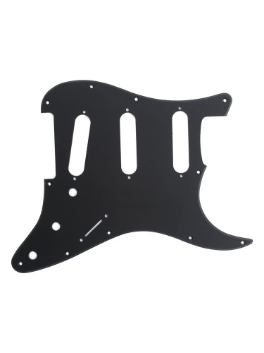 Fender Black 1-Ply SSS Black Pickguard