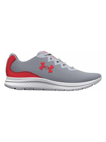 Under Armour UA Charged Impulse 3 Running Shoes Mod Gray/Radio Red 42 Road маратонки