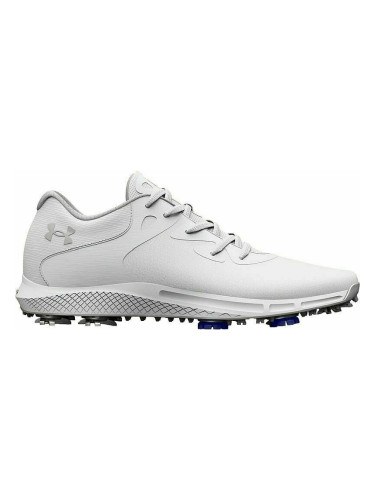 Under Armour Women's UA Charged Breathe 2 Golf Shoes White/Metallic Silver 38