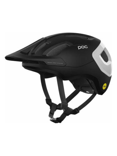 POC Axion Race MIPS Uranium Black Matt/Hydrogen White 59-62 Каска за велосипед