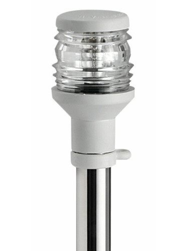 Osculati Lightpole Stainless Steel with white plastic light