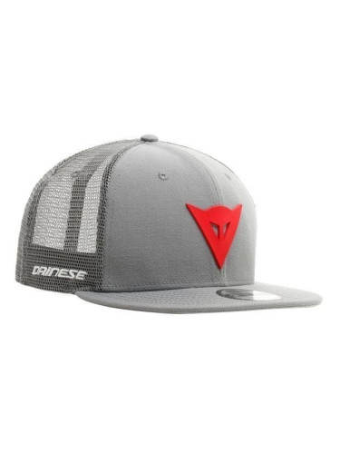 Dainese 9Fifty Trucker Grey/Red UNI Шапка