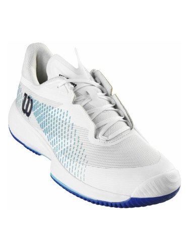 Wilson Kaos Swift 1.5 Mens Tennis Shoe White/Blue Atoll/Lapis Blue 44 2/3 Мъжки обувки за тенис