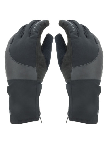 Sealskinz Waterproof Cold Weather Reflective Cycle Glove Black L Велосипед-Ръкавици