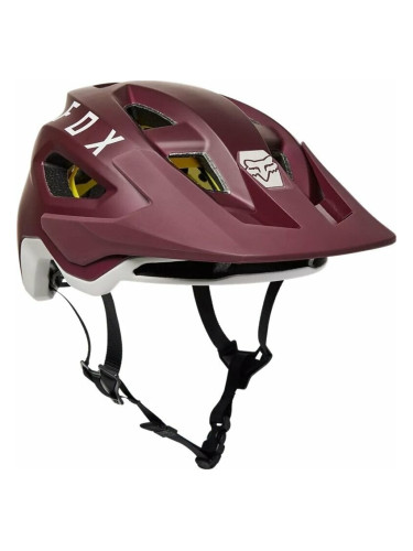 FOX Speedframe Helmet Dark Maroon L Каска за велосипед