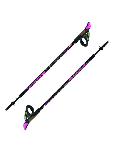 Fizan Speed Pink 75 - 125 cm Щеки за северно ходене