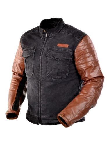 Trilobite 964 Acid Scrambler Denim Jacket Brown XL Текстилно яке