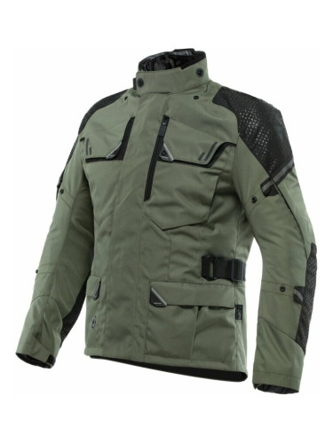 Dainese Ladakh 3L D-Dry Jacket Army Green/Black 56 Текстилно яке