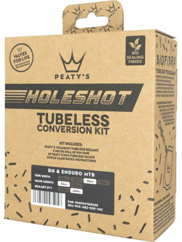 Peaty's Holeshot Tubeless Conversion Kit 120 ml 30 mm 42.0