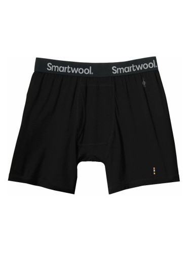 Smartwool Men's Merino Boxer Brief Boxed Black XL Tермобельо